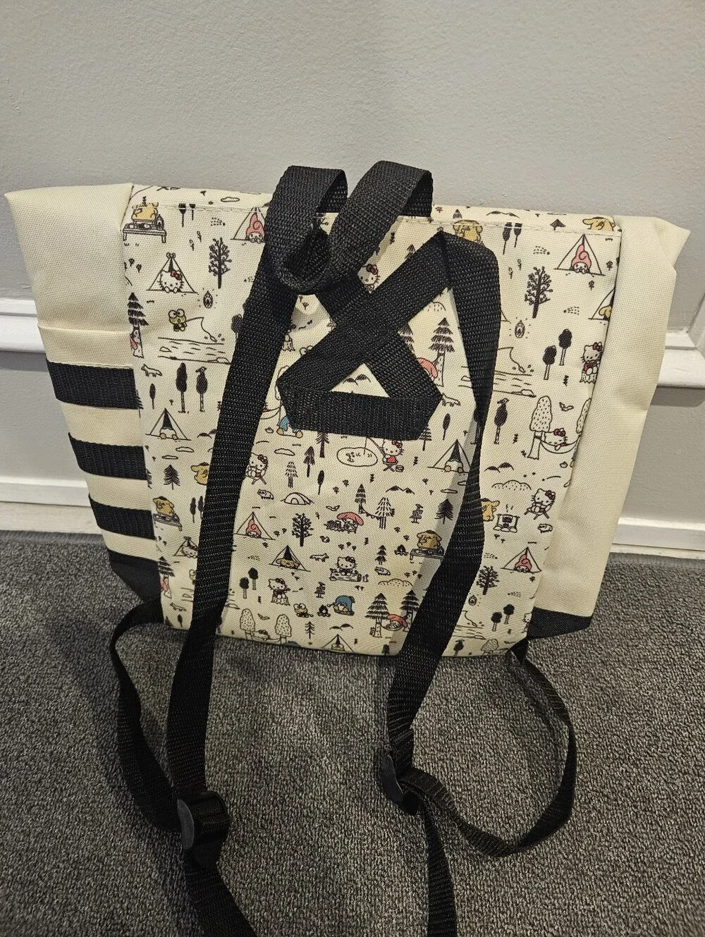 Sanrio Lootcrate Hello Kitty & Friends S'mores Camping Backpack